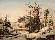 Samuel Lancaster Gerry New England Early Winter Sweden oil painting artist